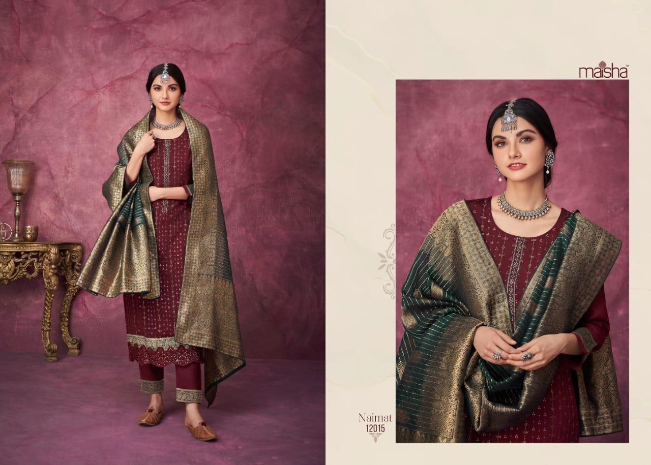 Naimat By Maisha 12013-12018 Designer Salwar Suit Catalog